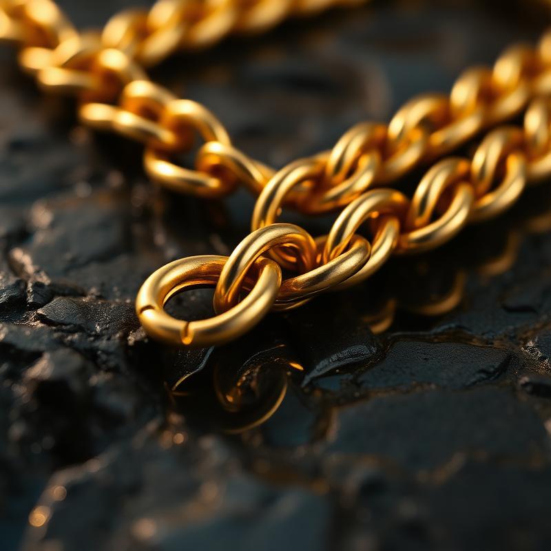 LUXORA gold jewellery lifestyle detail