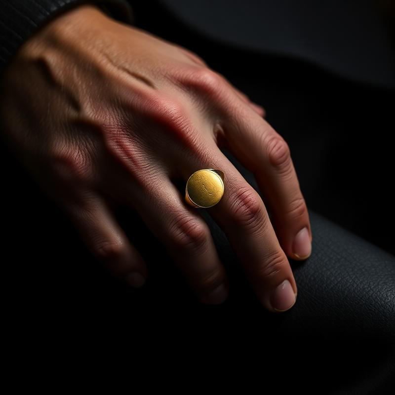 LUXORA gold jewellery lifestyle detail